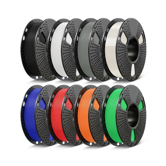 250g PLA Filament Multicolor Bundle (8 Spools)