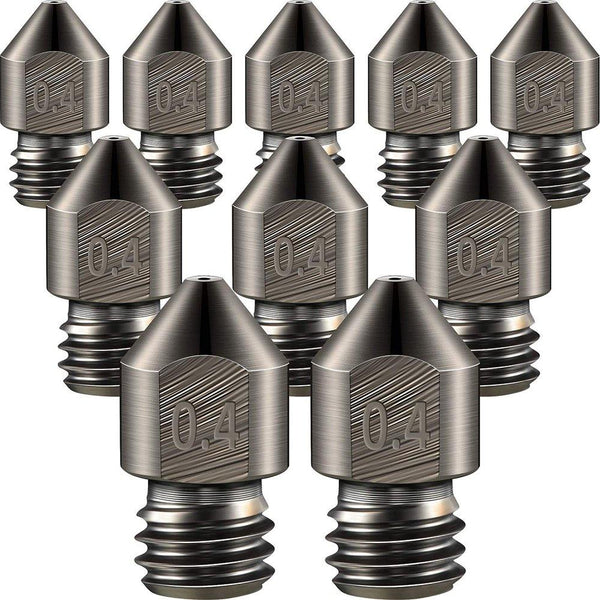 Hardened Stainless Steel MK8 JGMaker® Tungsten | Nozzles Official 
